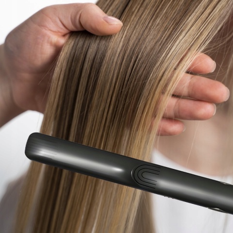 CERAMICZNA MINI PROSTOWNICA I LOKÓWKA DO WŁOSÓW - MAŁA TURYSTYCZNA PODRÓŻNA