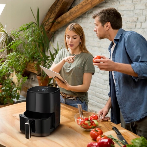 FRYTKOWNICA BEZTŁUSZCZOWA AIR FRYER DUŻY WSAD MULTI PROGRAMÓW XL FRYTOWNICA