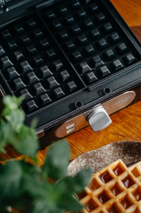 GOFROWNICA 2000W XXL 2 CHRUPIĄCE PUSZYSTE GOFRY XXL DUŻA SOLIDNIE WYKONANA