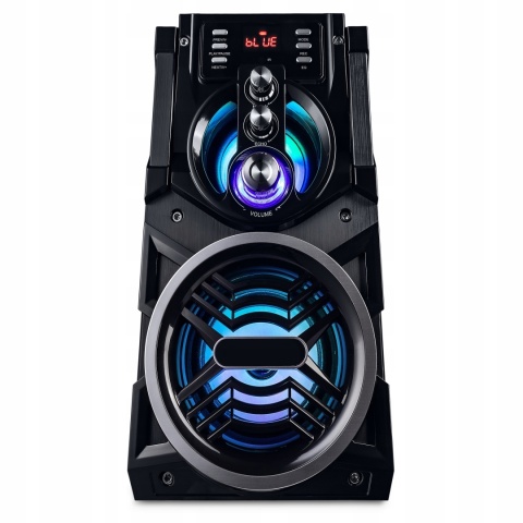 Głośnik Bluetooth PartyTech BIG Tower 850W z mikrofonem i FM