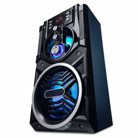 Głośnik Bluetooth PartyTech BIG Tower 850W z mikrofonem i FM