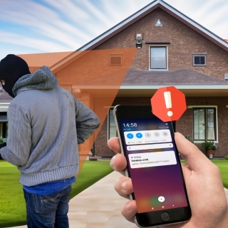 KAMERA 2W1 ZEWNĘTRZNA OBROTOWA IP WIFI Full HD 1920x1080 MONITORING 2x 3MPX