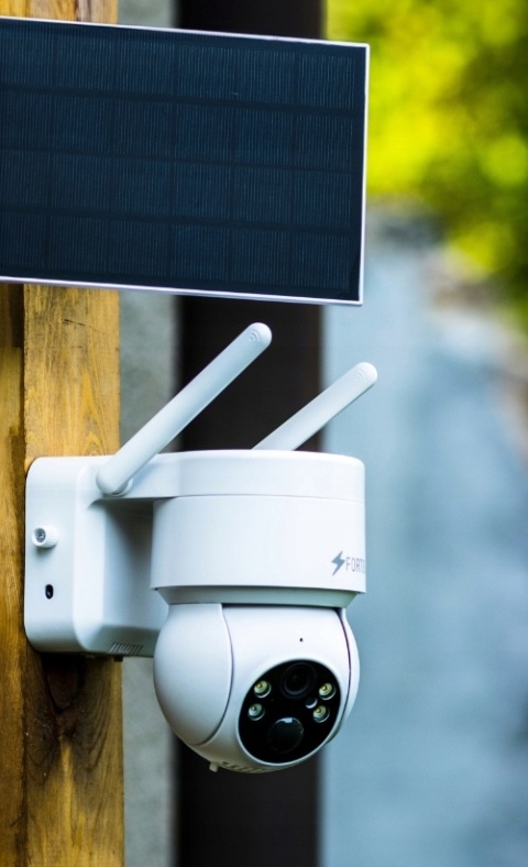 KAMERA SOLARNA ZEWNĘTRZNA OBROTOWA IP WIFI 4MPX FULL HD+ DO MONITORINGU