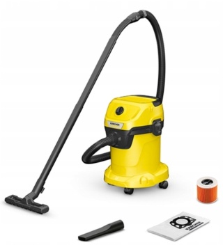 KARCHER WD 3 V-17/4/20 MOCNY ODKURZACZ PRZEMYSŁOWY - NA SUCHO I MOKRO