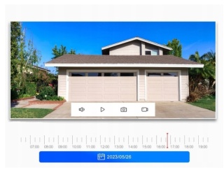 Kamera WiFi Zewnętrzna Obrotowa 8MPx ZOOM UHD 2160p POWIADOMIENIA 4K CZARNA