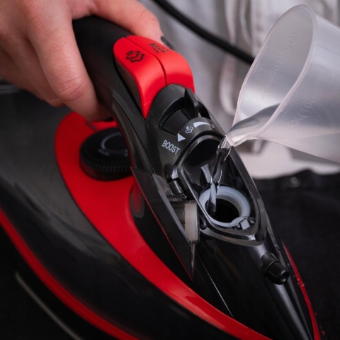 MOCNE ŻELAZKO PAROWE CERAMICZNE STRAŻAK 3000W 9w1 INNOWACJA ANTI-DRIP