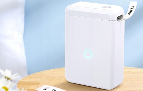 NIIMBOT DRUKARKA TERMICZNA D110 ETYKIET NAKLEJEK BEZPRZEWODOWA BLUETOOTH