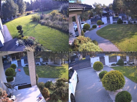 OBROTOWA KAMERA ZEWNĘTRZNA IP WIFI 3X ZOOM 5MPx 2K MONITORING 2560x1920