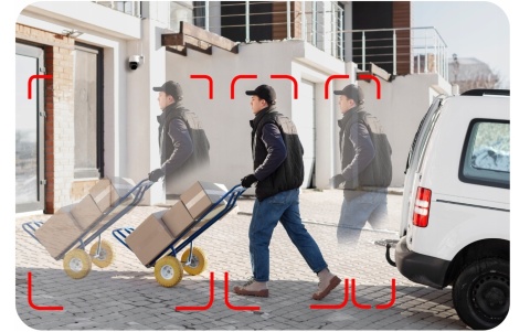 OBROTOWA KAMERA ZEWNĘTRZNA IP WIFI 3X ZOOM 5MPx 2K MONITORING 2560x1920