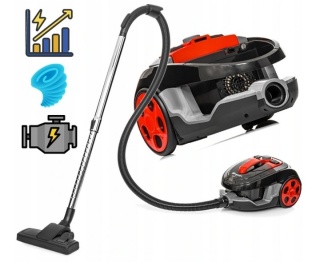 ODKURZACZ BEZWORKOWY CYKLONOWY HEPA LEHMANN 4000W ULTRA SYSTEM SSANIA