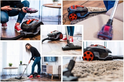 ODKURZACZ BEZWORKOWY CYKLONOWY HEPA LEHMANN 4000W ULTRA SYSTEM SSANIA