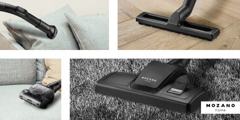 Odkurzacz Mozano Smart Cyclonic 4000W - Filtr HEPA, Bezworkowy, 15w1