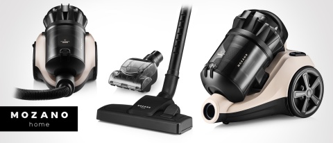 Odkurzacz bezworkowy Mozano MAX 4000W z filtrem HEPA i turboszczotką