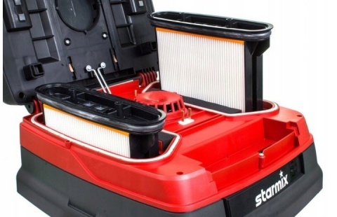 Odkurzacz przemysłowy Starmix 1625 Top 1600W bezworkowy z gniazdkiem