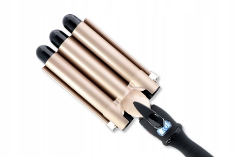 PROFESJONALNA FALOWNICA DO WŁOSÓW LOKÓWKA KARBOWNICA LCD - PERFEKCYJNE LOKI