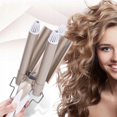 PROFESJONALNA LOKÓWKA FALOWNICA KARBOWNICA DO WŁOSÓW EFEKTOWNA STYLIZACJA