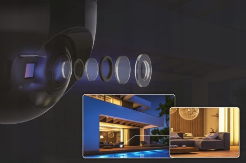 ZEWNĘTRZNA KAMERA EZVIZ 4Mpx WiFi C8W Full Kolor Obrotowa 360° Dual Light