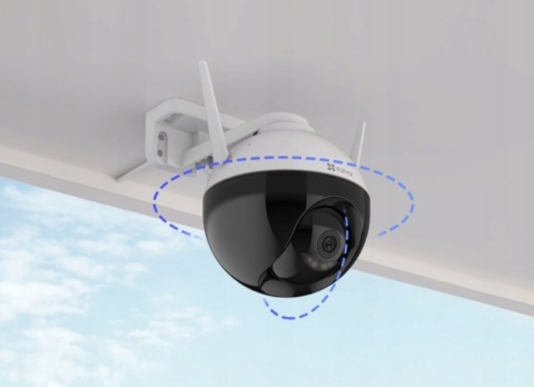 ZEWNĘTRZNA KAMERA EZVIZ 4Mpx WiFi C8W Full Kolor Obrotowa 360° Dual Light