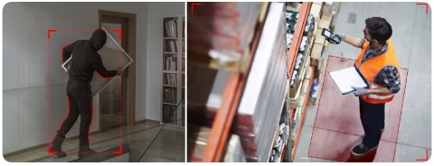 ZEWNĘTRZNA KAMERA OBROTOWA IP 3MPx V3 DARK WiFi CZARNA ZOOMx4 2304x1296