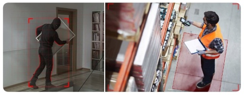 ZEWNĘTRZNA KAMERA OBROTOWA IP 8MPx UHD 2160p 4K WiFi CZARNA 4xZOOM DETEKCJA