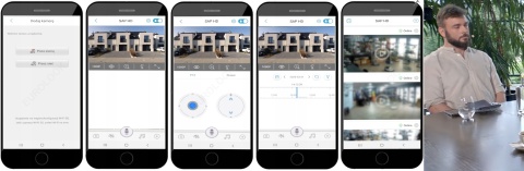 Zewnętrzna Kamera IP WIFI FULL HD 4x ZOOM Metalowa 3MPx Powiadomienia 1080p