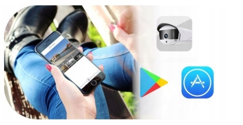 Zewnętrzna Kamera IP WIFI FULL HD 4x ZOOM Metalowa 3MPx Powiadomienia 1080p