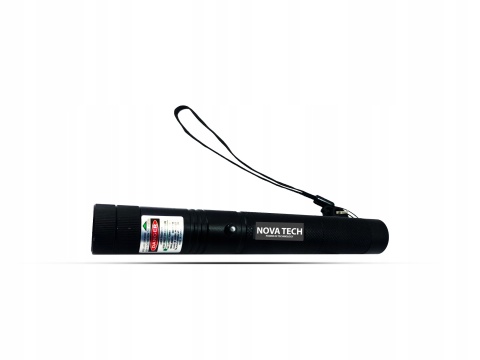 Zielony Wskaźnik Laserowy 400 km z Kluczykiem i Soczewką Disco 50000mW