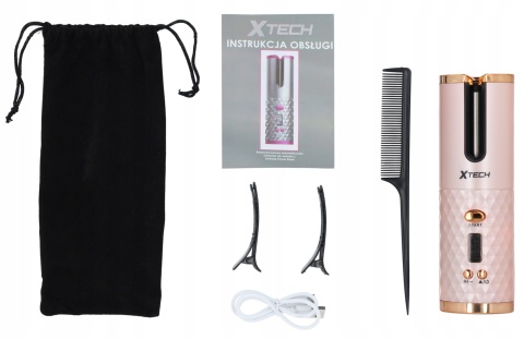 AUTOMATYCZNA CERAMICZNA LOKÓWKA DO KRĘCENIA WŁOSÓW STYLIZACJA LOKI LCD CURL