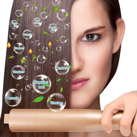 CERAMICZNA PROSTOWNICA LOKÓWKA DO STYLIZACJI WŁOSÓW TWISTLINE TWIST 2w1