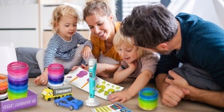 DŁUGOPIS 3D DRUKARKA 3D PEN 3 GENERACJA 134 METRY WKŁADU KOLOROWEGO SUNNY