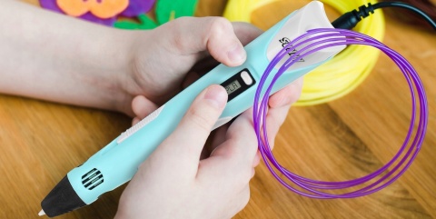 DŁUGOPIS 3D DRUKARKA 3D PEN 3 GENERACJA 134 METRY WKŁADU KOLOROWEGO SUNNY