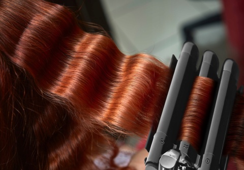 DOSKONAŁA FALOWNICA DO WŁOSÓW LOKÓWKA KARBOWNICA-IDEALNE FALE, LOKI I STYL