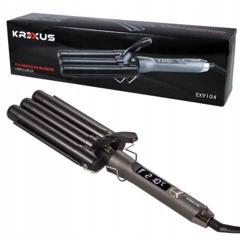 DOSKONAŁA FALOWNICA DO WŁOSÓW LOKÓWKA KARBOWNICA-IDEALNE FALE, LOKI I STYL