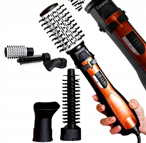 DOSKONAŁA SUSZARKO-LOKÓWKA CERAMICZNA Z FUNKCJĄ JONIZACJI GEMEI 3W1 - LOKI