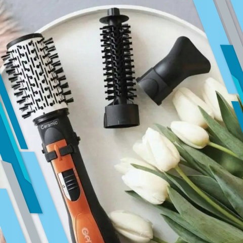 DOSKONAŁA SUSZARKO-LOKÓWKA CERAMICZNA Z FUNKCJĄ JONIZACJI GEMEI 3W1 - LOKI