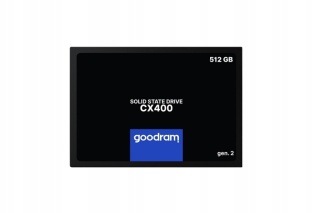DYSK PRZENOŚNY SSD GOODRAM CX400 512GB SATA3 550/500 GENERACJA 2 3D NAND
