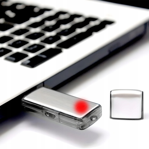 Dyktafon Szpiegowski Pendrive USB Posłuch Dyskretny Rejestrator Mini