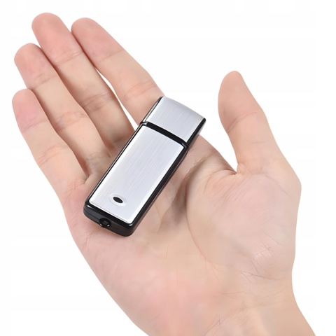 Dyktafon Szpiegowski Pendrive USB Posłuch Dyskretny Rejestrator Mini