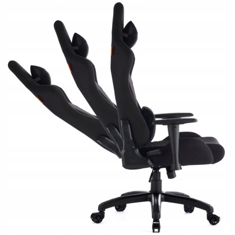 Fotel Kubełkowy Gamingowy Materiałowy Biurowy Obrotowy Senshi XL Sense7