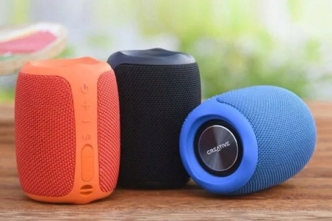 Głośnik bezprzewodowy Muvo czarny Bluetooth Wodoszczelny IPX71 | 10h Pracy!