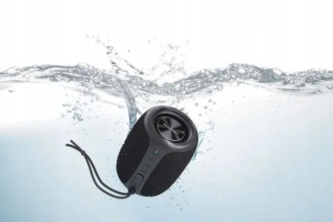 Głośnik bezprzewodowy Muvo czarny Bluetooth Wodoszczelny IPX71 | 10h Pracy!