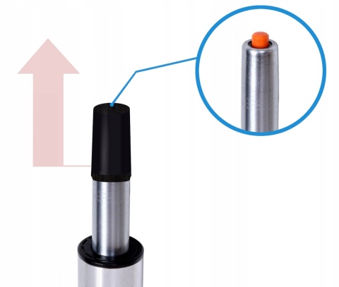 HOKER BAROWY TAPICEROWANY WELUROWY KRZESŁO BAROWE REGULOWANE LOFTOWE CZARNY