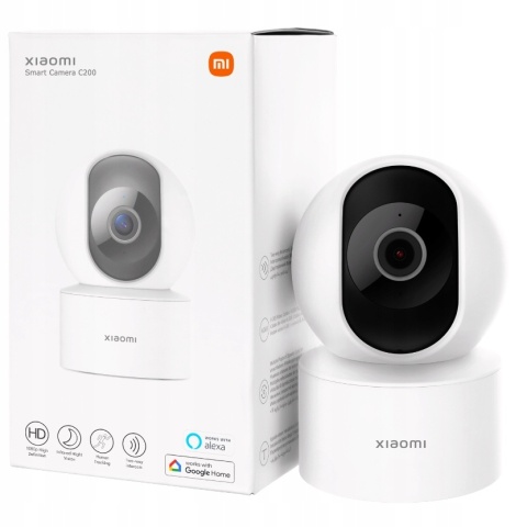 XIAOMI KAMERA IP OBROTOWA 360° MI SMART C200 1080p FULL HD 1920x1080 WiFi