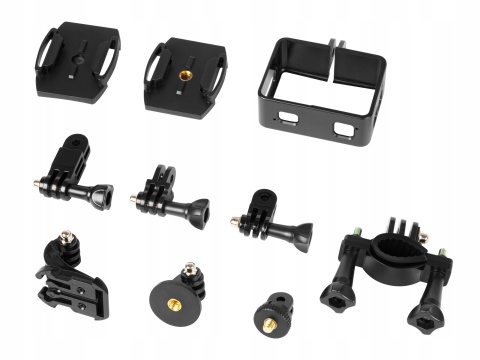 KAMERA SPORTOWA GO PRO4U 4K WIFI USB UHD MIKROFON PILOT UCHWYTY AKCESORIA