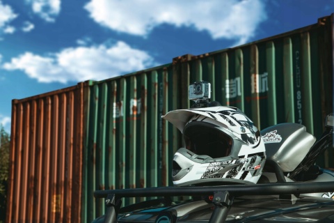 KAMERA SPORTOWA GO Pro 4U 4K WIFI USB WODOODPORNA MIKROFON AKCESORIA ZESTAW