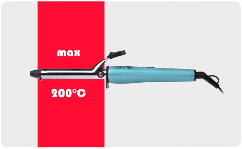 KLASYCZNA STOŻKOWA LOKÓWKA FALOWNICA SDO STYLIZACJ WŁOSÓW First Austria