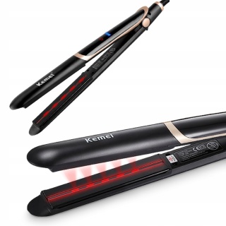 KREATYNOWA PROFESJONALNA PROSTOWNICA LOKÓWKA DO WŁOSÓW Z FUNKCJĄ JONIZACJI