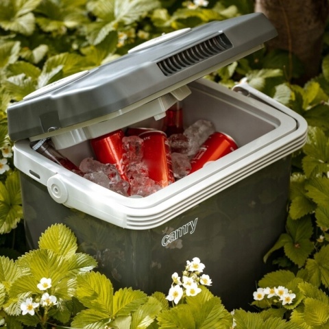 Lodówka turystyczna 25L elektryczna samochodowa 12V 230V grzanie mocna