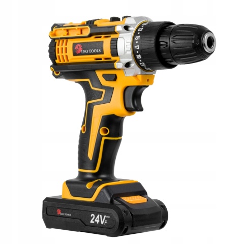 MOCNA WIERTARKO WKRĘTARKA AKUMULATOROWA + ZESTAW 2xAKU ŁADOWARKA WALIZKA