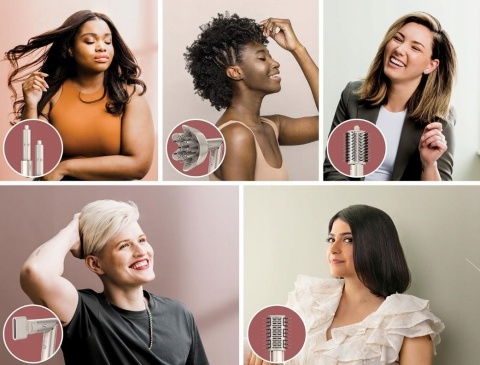 PROFESJONALNA LOKÓWKO-SUSZARKA DO WŁOSÓW SHARK WIELOFUNKCYJNA5W1-STYLIZACJA